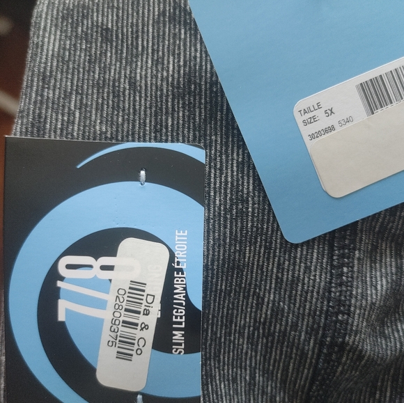 Women's Charcoal Grey Tights - Picture 2 of 2